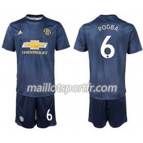 Maillot de Foot Manchester United ROGBA 6 Enfant Troisieme 2018/19